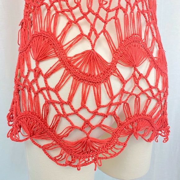 Anthropologie Willow & Clay Macrame Tank Top - Picture 4 of 5